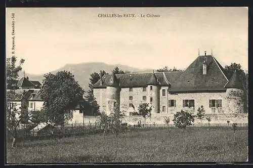 AK Challes-les-Eaux, le château