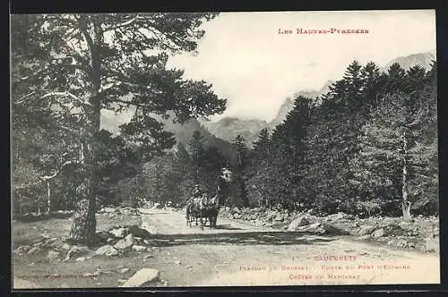 AK Cauterets, Plateau de Bousset, Route du Pont d`Espagne