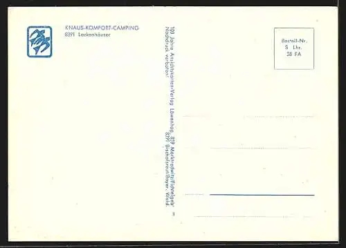 AK Lackenhäuser, Knaus-Komfort-Campingplatz mit Cafe und Spar-Geschäft