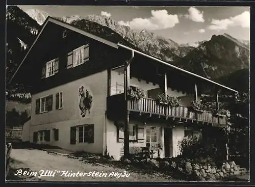 AK Hinterstein /Allgäu, Gästehaus-Cafe Beim Ulli