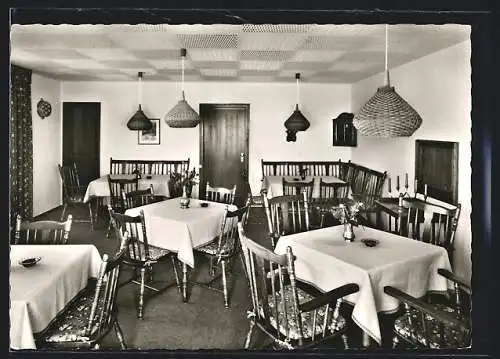 AK Balve /Sauerland, Privat-Pension Waltermann, Innenansicht