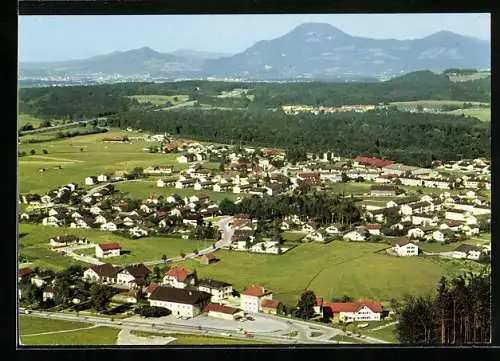 AK Piding, Au- und Mauhausen vom Start des Skilifts aus