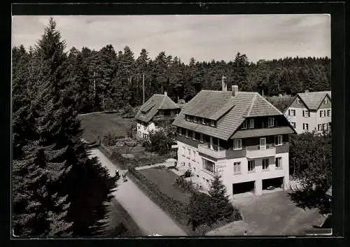 AK Untermusbach / Freudenstadt, Hotel Kurhaus Waldeck von H. Mast