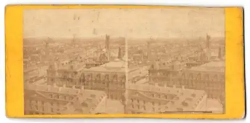 Stereo-Fotografie Baptiste Guerard, Paris, Ansicht Paris, vue General de Paris