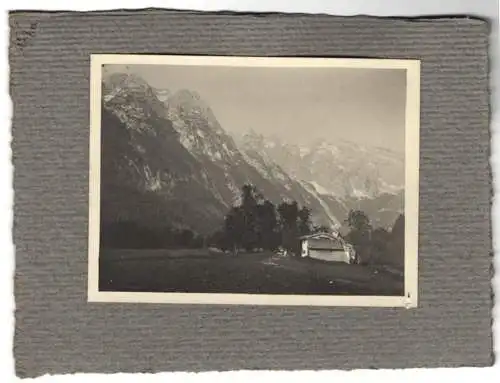 16 Fotografien unbekannter Fotograf, Ansicht Salzburg, Berchtesgaden und Umgebung, Hoher Göll, Mondsee, Fuschlsee u.a.