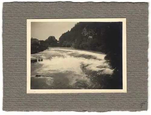 16 Fotografien unbekannter Fotograf, Ansicht Altenmarkt / Alz, Ortsansichten mit Schloss & Umgebung, Burghausen u.a.