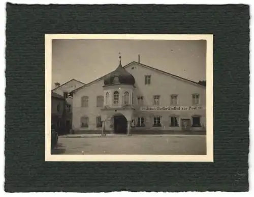 16 Fotografien unbekannter Fotograf, Ansicht Altenmarkt / Alz, Ortsansichten mit Schloss & Umgebung, Burghausen u.a.