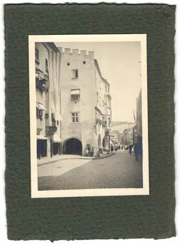 16 Fotografien unbekannter Fotograf, Ansicht Wasserburg / Inn, Stadtansichten mit belebten Strassenzügen & Geschäften