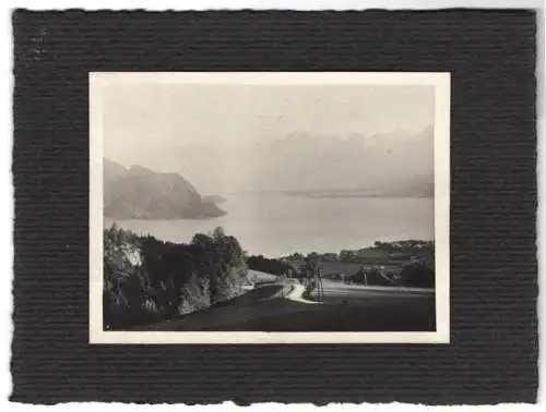 16 Fotografien unbekannter Fotograf, Ansicht Hallein, Wolfgangsee, Ortsansichten mit Strassenpartie und Umgebung u.a.