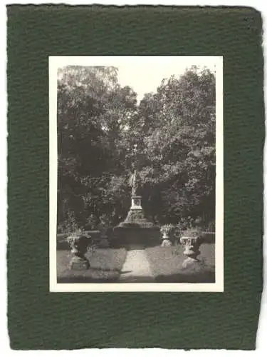 16 Fotografien unbekannter Fotograf, Ansicht Salzburg-Schallmoos, Parkanlage der Villa Baron Schwarz, u.a.