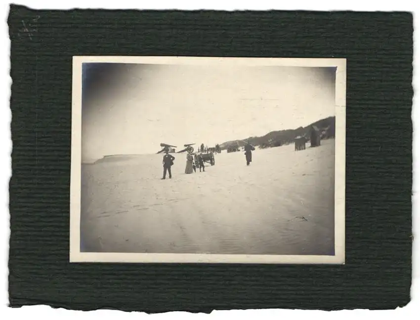 16 Fotografien unbekannter Fotograf, Ansicht Amsterdam, Den Haag - Gracht m. Windmühle, Scheveningen, Triest, Koblenz 14