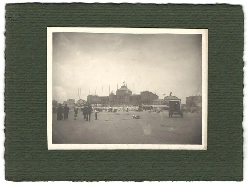 16 Fotografien unbekannter Fotograf, Ansicht Amsterdam, Den Haag - Gracht m. Windmühle, Scheveningen, Triest, Koblenz 8