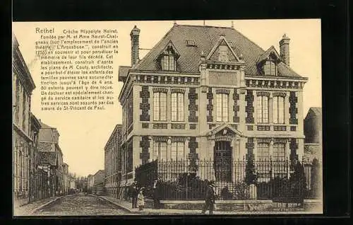 AK Rethel, Crèche Hippolyte Noiret