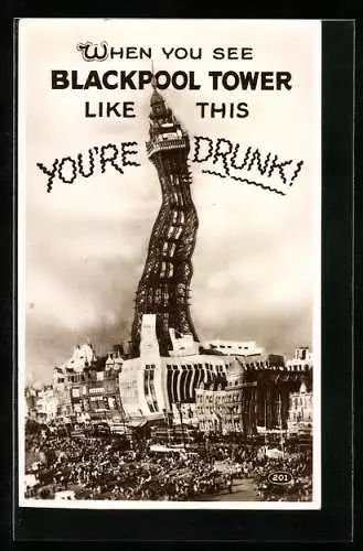 AK Blackpool, Blackpool Tower when you are drunk