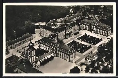 AK Bruchsal, Schloss Bruchsal vom Flugzeug aus