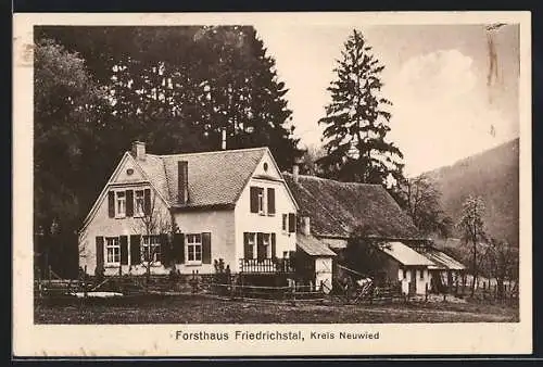 AK Datzeroth, Forsthaus Friedrichstal