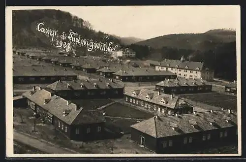 AK Ludwigswinkel, Camp de Ludwigswinkel, 1927
