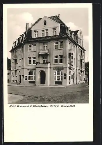 AK Herford, Hotel Resturant H. Winkelmann