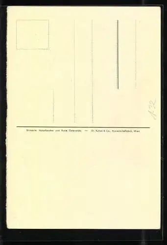 AK Porträt Professor Rudolf Wegscheider