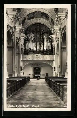 AK Niederalteich, Kloster Niederaltaich, Orgel