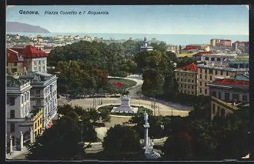 AK Genova, Piazza Corvetto e l`Acquasola