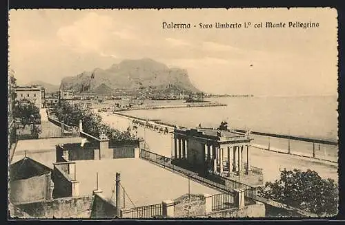 AK Palermo, Foro Umberto col Monte Pellegrino