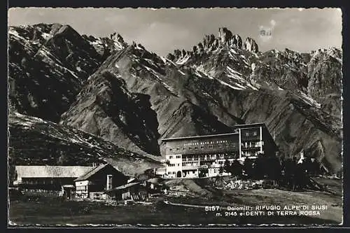 AK Rifugio Alpe di Siusi ei Denti di Terra Rossa