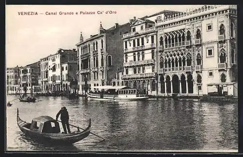 AK Venezia, Canal grande e Palazzo Ca` d`Oro