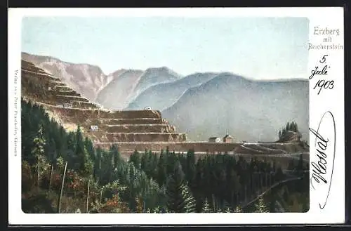 AK Erzberg, Panorama mit Reichenstein