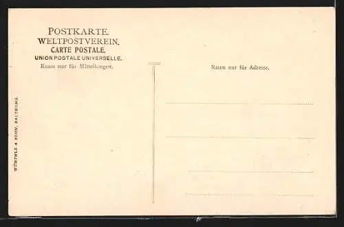 AK Schlernhäuser, gegen Rosengarten