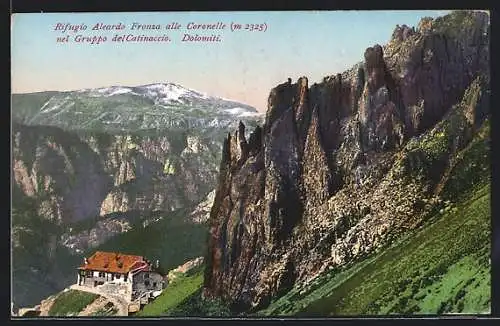 AK Rifugio Aleardo Fronza alle Coronelle nel Gruppo del Catinaccio