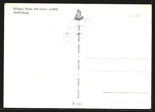 AK Rifugio Passo del Giovo, Jaufenhaus im Schnee