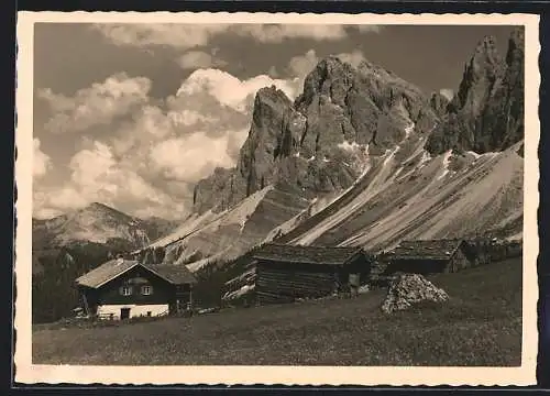 AK Rifugio Malga di Progles verso Le Odle, Alperto tutto l`anno