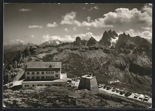 AK Rifugio Auronzo alle Tre Cime verso le Marmarole e Cadini di Misurina