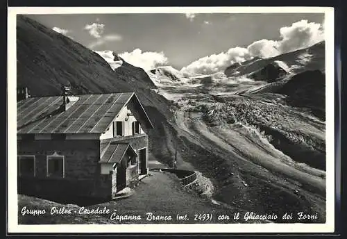 AK Capanna Branca con il Ghiacciaio dei Forni, Gruppo Ortles