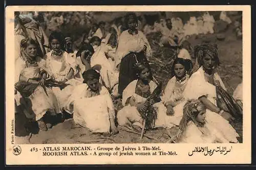 AK Tin-Mel, Moorish Atlas, A group of jewish women