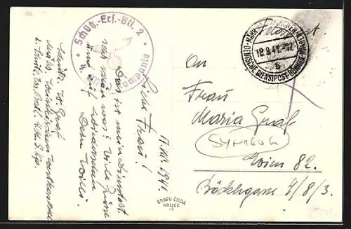 AK Hranice, verschiedene Stadtansichten