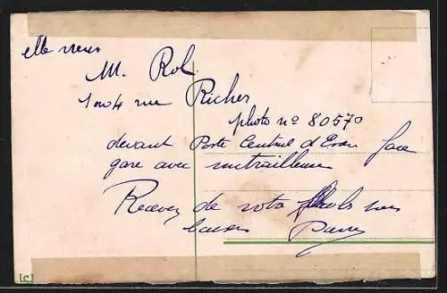 AK Essen, Frontansicht der Synagoge