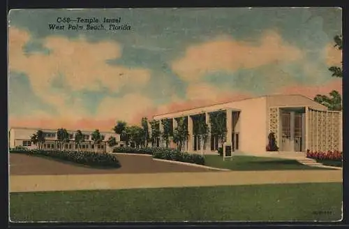 AK West Palm Beach, FL, Temple Israel, Synagoge