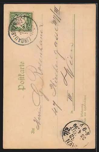 AK Affaire Zola-Esterhazy, Die verschleierte Dame No. 2