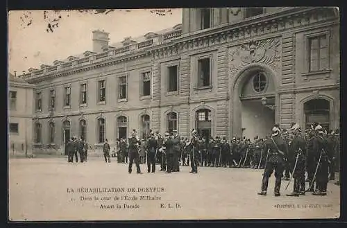 AK Affaire Dreyfus, La Rehabilitation de Dreyfus, Avant la Parade