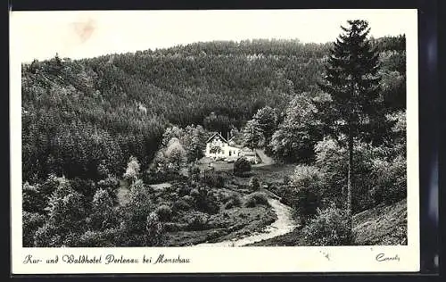 AK Perlenau bei Monschau, Kur- und Waldhotel Perlenau Carl Müller