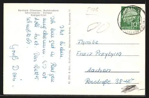 AK Roetgen /Eifel, St. Elisabeth-Kloster