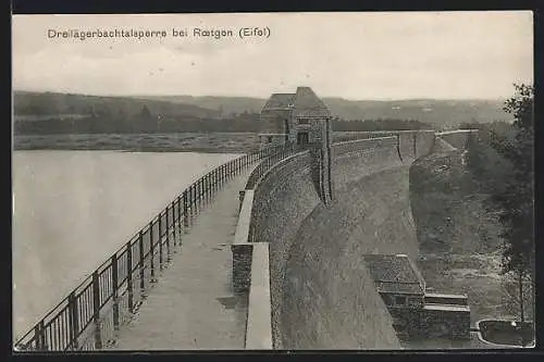 AK Roetgen /Eifel, Dreilägerbachtalsperre