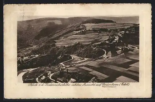 AK Dedenborn /Eifel, Blick von der Kesternicherhöhe auf den Ort