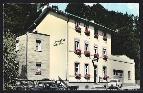 AK Monschau, Pension WM. Schmidt