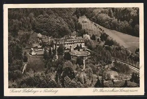 AK Sülzhayn i. Südharz, Dr. Stein`s Neues Sanatorium