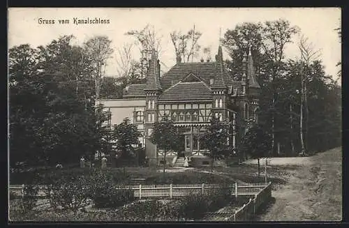 AK Herne, Gasthaus Kanalschloss