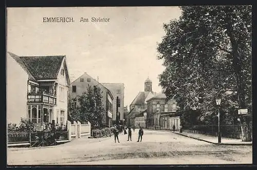 AK Emmerich, Strasse Am Steintor