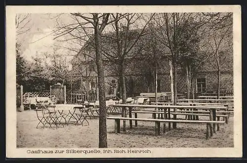 AK Haynau, Gasthaus zur Silberquelle